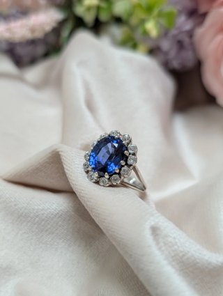 Anillo Zafiro Sri Lanka