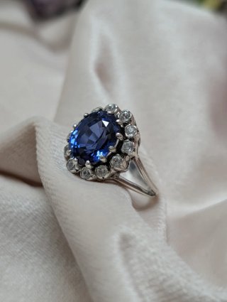 Anillo Zafiro Sri Lanka