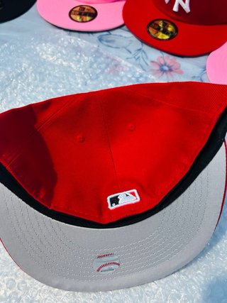 Gorra Nueva New Era Roja Talla 7 1/4