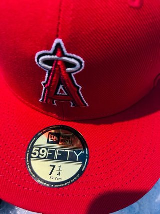 Gorra Nueva New Era Roja Talla 7 1/4