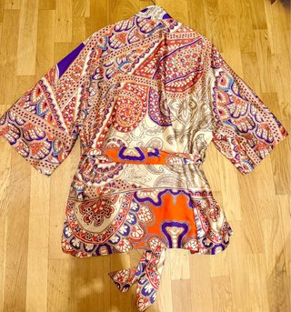 Conjunto Zara Estampado Paisley