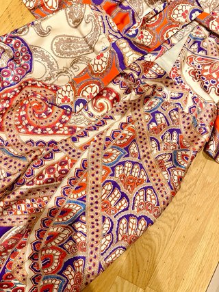 Conjunto Zara Estampado Paisley