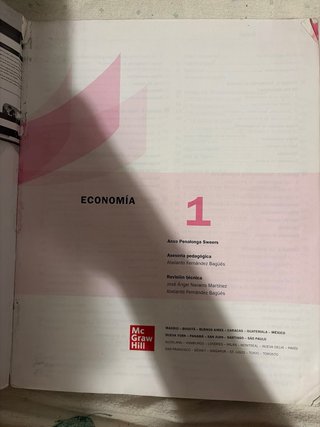 Economía 1.o Bachillerato