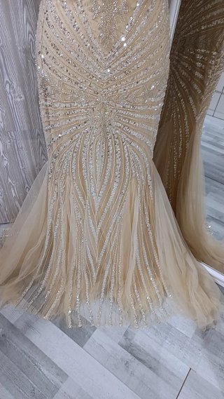 Vestido de Novia  con pedrería