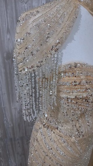 Vestido de Novia  con pedrería