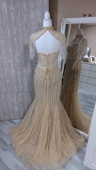 Vestido de Novia  con pedrería