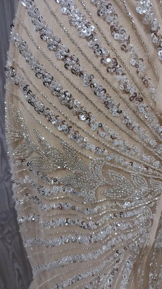 Vestido de Novia  con pedrería