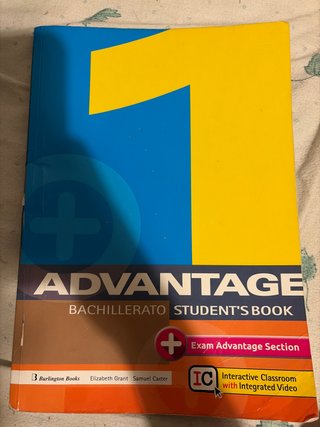 Advantage Student's book. Bachillerato 1