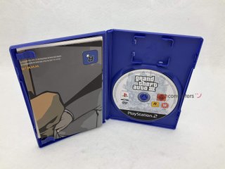 grand theft auto trilogy gta 3 + gta vc + sa ps2