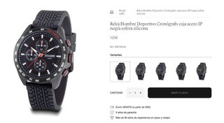 Reloj deportivo Duward cronómetro correa Caucho