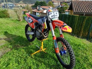 KTM 350 SX-F Motocross Naranja/Roja