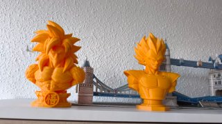 Busto Vegeta Dragon Ball 3D