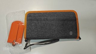 Cartera de viaje para documentos
