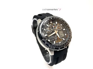 reloj pulsera caballero citizen eco drive wr 200