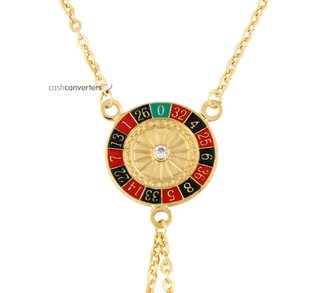 manita oro 18k con piedra con circonita