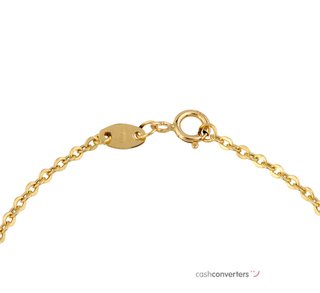 manita oro 18k con piedra con circonita