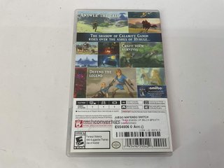 the legend of zelda breath of the wild n-switch
