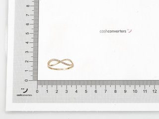 anillo oro 18k con piedra con circonita