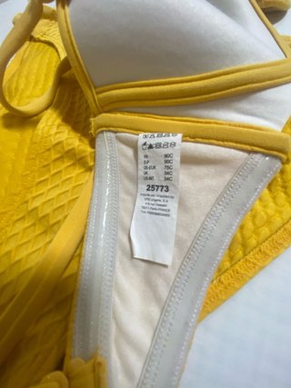 Bikini Amarillo Talla M
