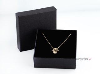 collar oro 18k 22cm