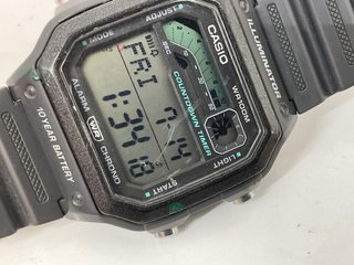reloj pulsera caballero casio ws-1600h