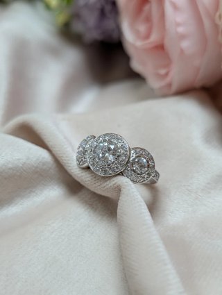 Anillo estilo Art Deco