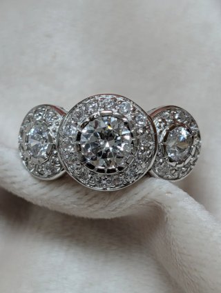 Anillo estilo Art Deco