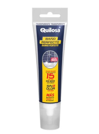6 botes Silicona Baño Transparente 100ml (NUEVA)