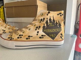 Scarpe Mappa Malandrino Oro