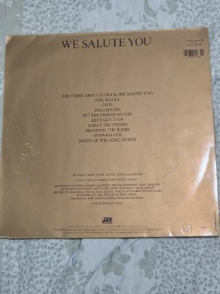 Vinilo AC/DC For Those About to Rock