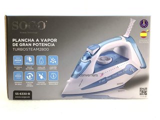 plancha vapor sogo ss-6330