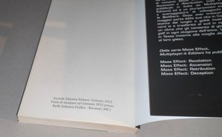 Mass Effect Ascension (ITA) libro Multiplayer Ediz