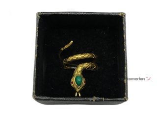 anillo oro 18k