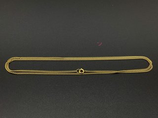cadena oro 18k 30cm