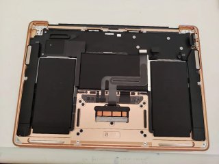 Palmrest Teclado MacBook M1 A2337 Oro