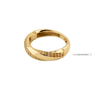 anillo oro 18k con circonita