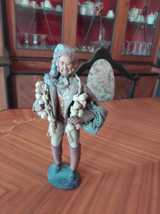 Statuina pastore napoletano artigianale