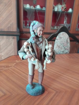 Statuina pastore napoletano artigianale