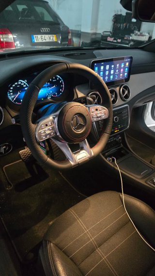 Volante Mercedes-AMG + Airbag + Patilhas (Novo)