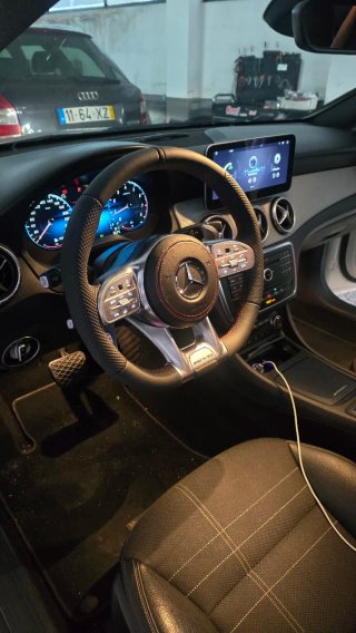 Volante Mercedes-AMG + Airbag + Patilhas (Novo)