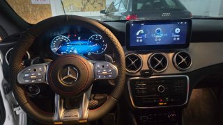 Volante Mercedes-AMG + Airbag + Patilhas (Novo)