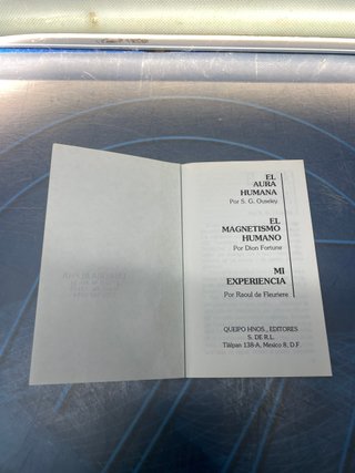 Libro El aura humana