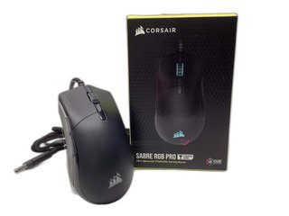 raton corsair sabre rgb pro champion series