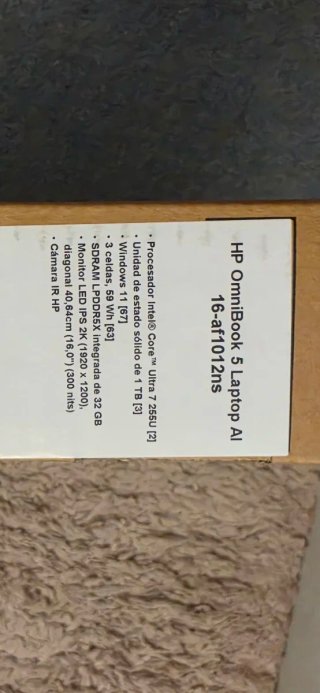 HP OmniBook 5 Laptop Al 16-af1012ns
