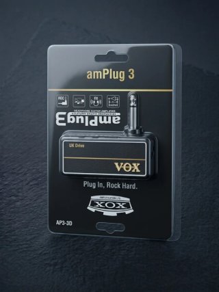 Pack Guitarra Vox amPlug 3 + Casco