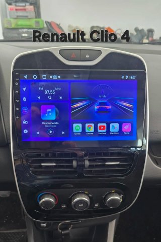 Rádio Renault Clio 4 Android 14 + GPS + Carplay