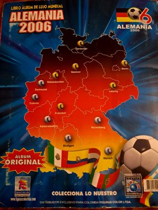 Álbum Mundial Alemania 2006 Completo
