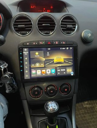 Rádio Peugeot 308/408 Android 14 + GPS + Carplay