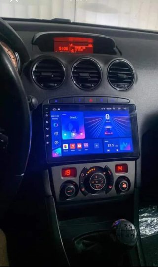 Rádio Peugeot 308/408 Android 14 + GPS + Carplay
