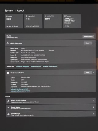 PC Gaming RTX 5080
